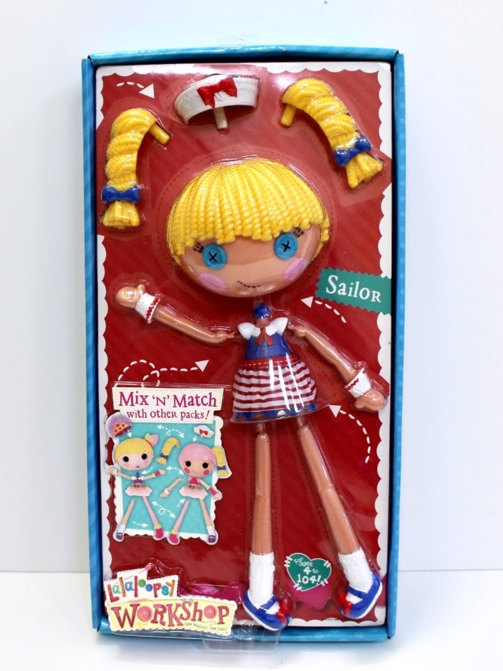 Lalaloopsy Workshop Mix 'N' Match Sailor Doll Figure NEW